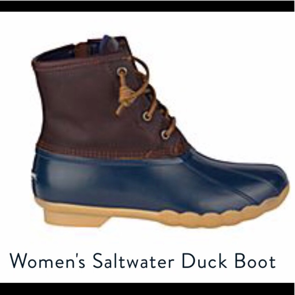 Sperry saltwater duck boots